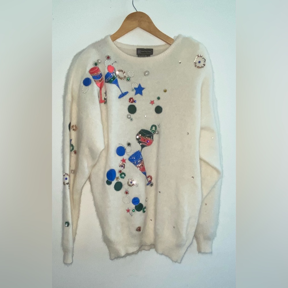 LIM YING YING Holiday Sweater Size Large